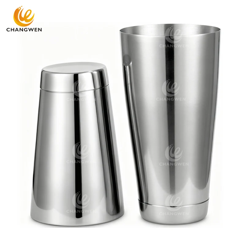 2-Piece Boston Shaker Set – Professional Stainless Steel Cocktail Shaker