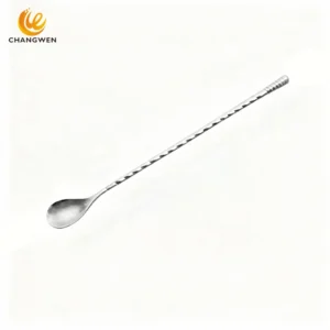 Mixing Bar Spoon – Twisted Handle Spoon for Professional Bartending