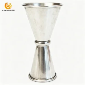 Satin Japanese Jigger – Precision Mixology Measuring Tool