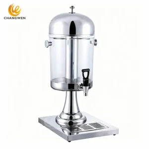 Stainless Steel Juice Dispenser – Beverage Server for Hotels & Buffets
