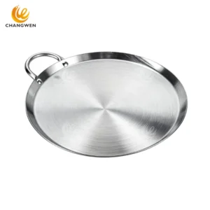 Round Griddle for Commercial Cooking | Heavy-Duty Steel