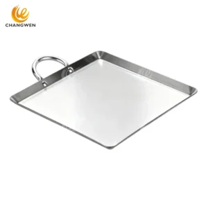 Heavy-Duty Square Griddle | Even-Heat Cooking Surface