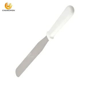 Stainless Steel Icing Spatula – Offset Spreader for Cakes & Pastries
