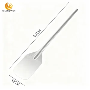 Stainless Steel Paddle Spatula – Heavy-Duty Mixing & Stirring Tool