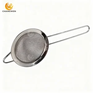 Small Fine Mesh Strainer – Stainless Steel Kitchen Tool for Precision Sifting