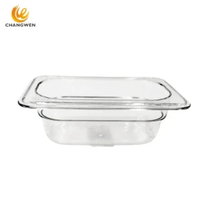 Polycarbonate GN 1/9 Food Pan – Mini Gastronorm Pan for Condiments & Toppings