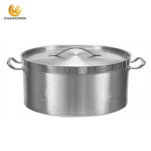 Mirror-Polished Stainless Steel Pudding Pan – Ideal for Baking & Catering