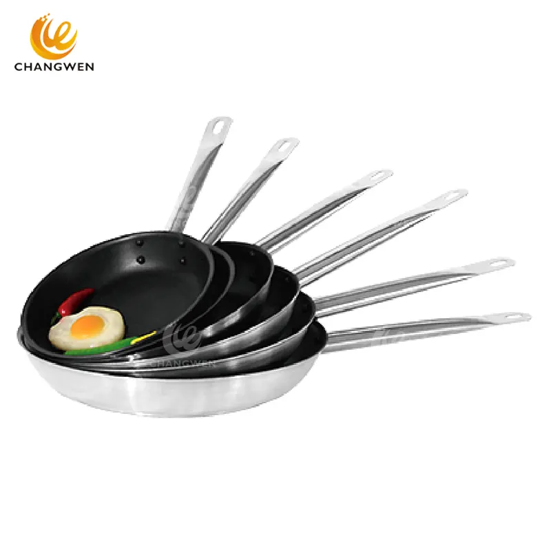 Stainless Steel Non-Stick Frying Pan – Easy Clean, Professional Quality