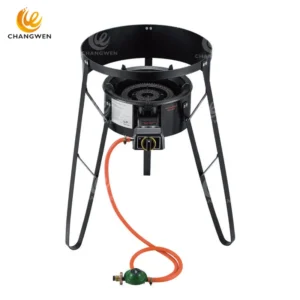 Single Burner Gas Stove with Stand | Outdoor Cooking