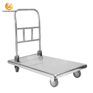 Stainless Steel Utility Platform Cart – Industrial Grade