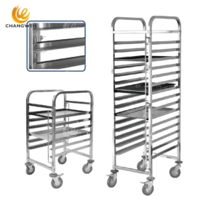Commercial Tray Rack – Multi-Slot Storage System