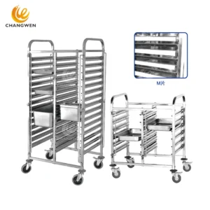 Kitchen Service Tray Rack – Mobile Catering Rack