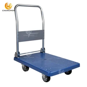 Plastic Platform Service Cart – 3-Level Utility Cart