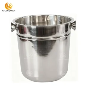 Stainless Steel Wine & Bottle Cooler – Tabletop Beverage Chiller