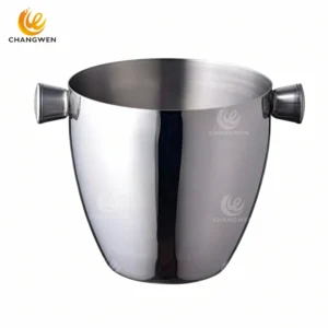 Stainless Steel Ice Bucket – Double-Wall Cooler for Bar & Catering