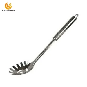 Stainless Steel Spaghetti Server – Pasta Serving Spoon with Teeth