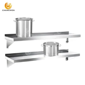 Stainless Steel Support Wall Shelf – Reinforced Commercial Kitchen Rack