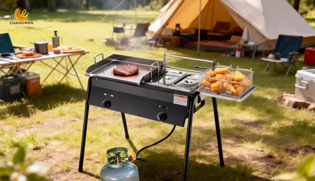 outdoor propane deep fryer