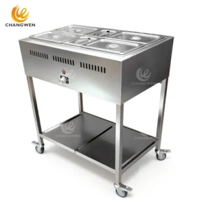 Commercial Food Warmer Cart