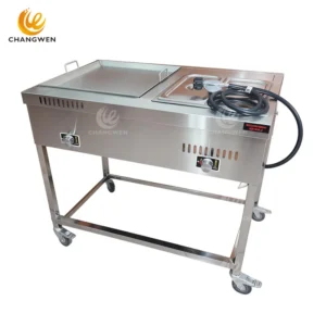 High-powered outdoor propane deep fryer for street vendors, catering, camping, and events. Fast heating, durable build, and commercial-grade performance.