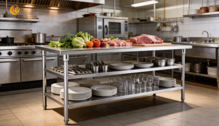 Stainless Steel Prep & Work Table