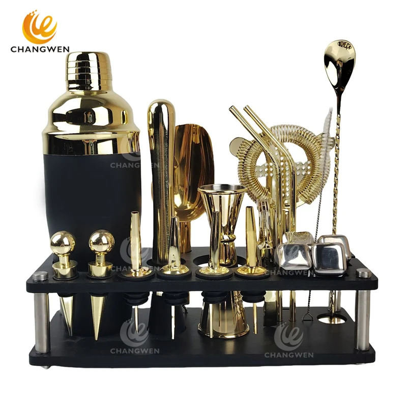 Gold Cocktail Shaker