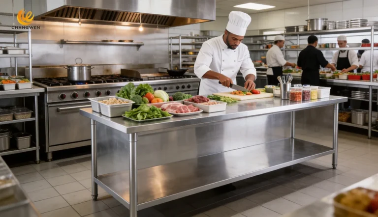 How to Source Reliable Stainless Steel Prep Table Manufacturer in China