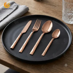 Gold Diamond Stainless Steel Cutlery Set Wholesale