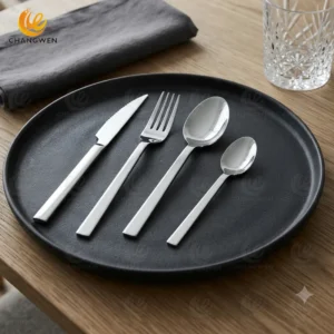 410 Stainless Steel Cutlery Set Knife Fork Spoon