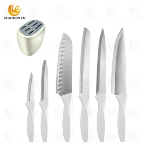 6-Piece Stainless Steel Kitchen Knife Set