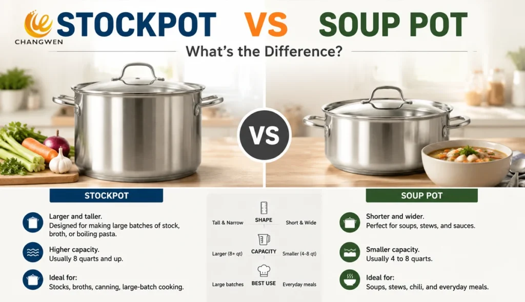 Stockpot vs Soup Pot