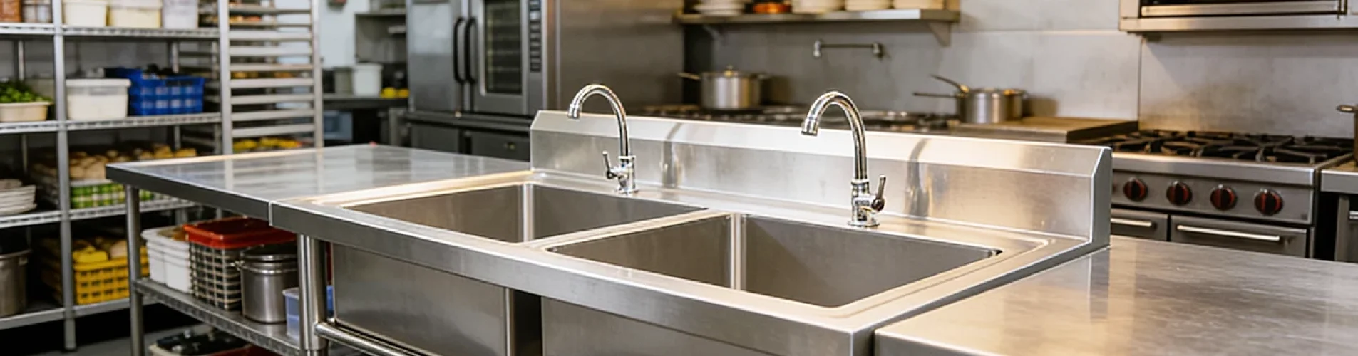 Commercial sink
